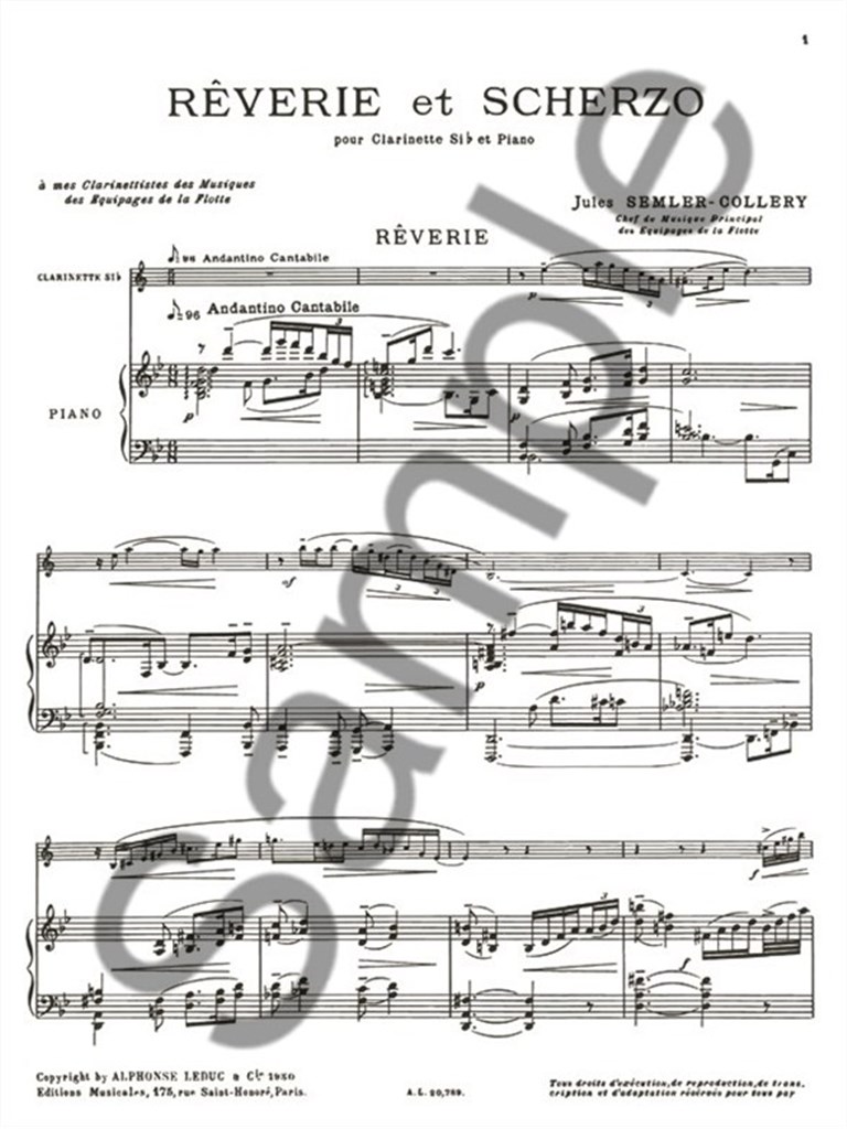 Rêverie et Scherzo